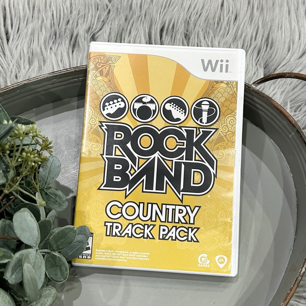 Rock Band: Country Track Pack (Nintendo Wii, 2009)